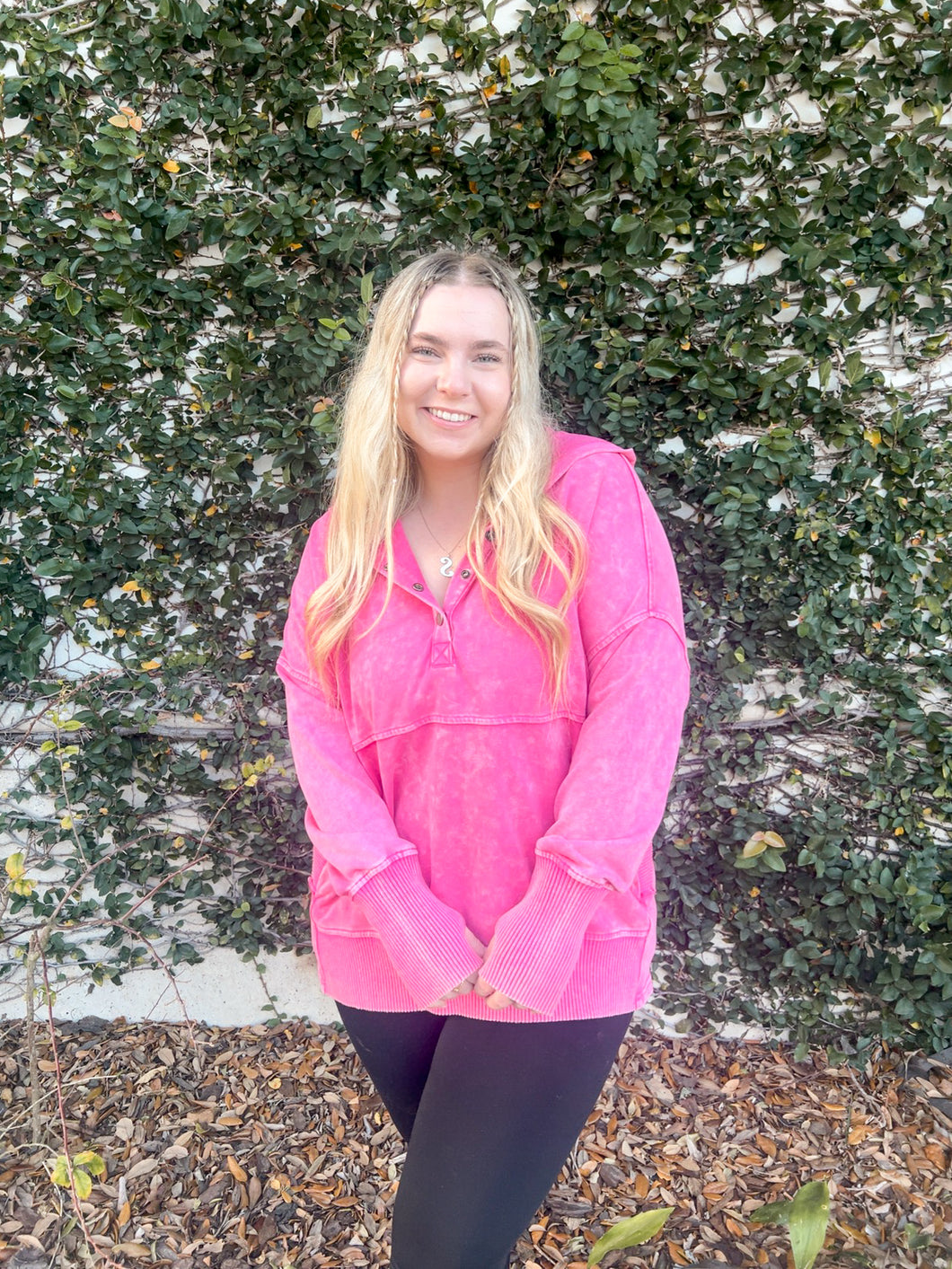 BLAKELY PULLOVER (PINK)