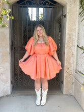 Load image into Gallery viewer, JUST PEACHY DRESS
