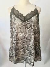 Load image into Gallery viewer, SNAKESKIN LACE TOP
