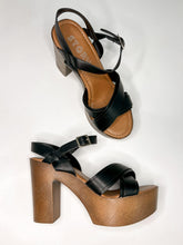 Load image into Gallery viewer, AVERY PLATFORM HEELS (BLACK)
